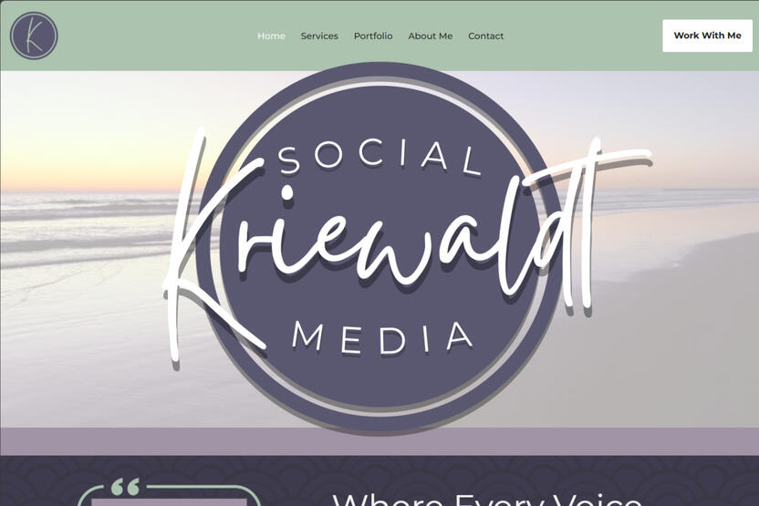 Kriewaldt Social Media (Website)